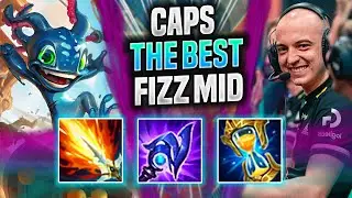 CAPS IS A BEAST WITH FIZZ! - G2 Caps Plays Fizz Mid vs Xerath! | Season 2022