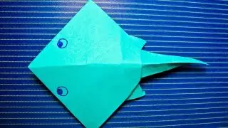 How to make a paper ray origami easy
