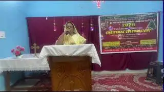 faith Home Minitries.  Candle Light Service. at Parkal. Message By Pastor K A Kavitha. 22-12-2025.