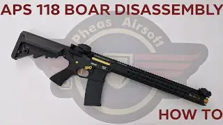 [HOW TO] APS ASR118 BOAR ESILVER EDITION DISASSEMBLY - Internal review