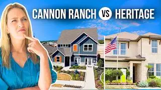 DO NOT BUY in Dripping Springs UNTIL You See Cannon Ranch vs Heritage!