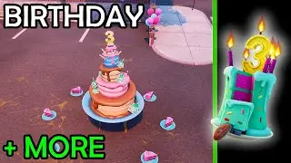 ALL Birthday Event Challenges Guide | Fortnite