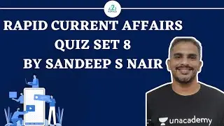 Rapid CA Quiz Set 8 By Sandeep S Nair #shorts #currentaffairs