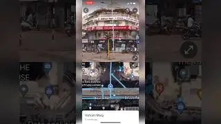 3D street view on google map📍#3D #map #streetview #google #shorts  #shortsvideo #youtubeshorts