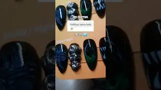 Alien:Earth series press-on nails 👽 #switchingnails #custompressonnails #alienearth