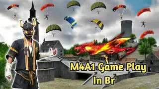  SOLO vs SQUAD | M4A1 Ultimate Firepower 🔥 | 90% Headshots | Free Fire