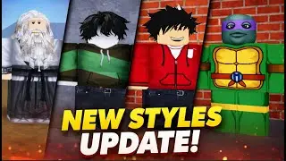 NEW STYLES UPDATE in Totally Accurate Tops ! | All Locations & Style ShowcasesDescription