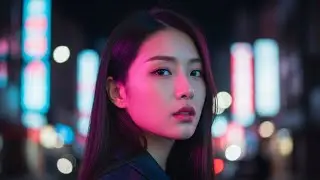 Neon Distance  Emotional Neon Pop Song  Late Night City Vibes