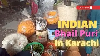Indian Style Bhail Puri in Pakistan karachi | Street food of Pakistan #bhailpuri #streetfood
