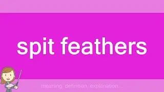 spit feathers