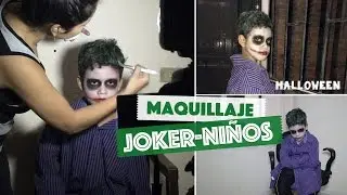 Maquillaje Joker / Guasón para Niños Fácil - Halloween | #ViernesconKarla :) - Fem Life