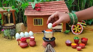 Egg Biryani in Pressure Cooker | Anda Biryani | Mini Foodkey