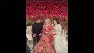 Arisha Razi With Tuba Anwar on wedding day ❤❤ #pakistanibridalmakeup #arishiarazikhan