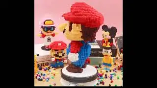 Lego nh&acirc;n vật hoạt h&igrave;nh 3D linkgo nano