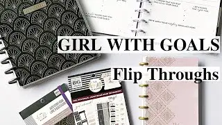 GIRL WITH GOALS PLANNERS & STICKERS | Flip Throughs