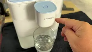 Электрический фильтр-диспенсер для воды Frizzlife на 400 галлонов с двойной фильтрацией и 2 фильт...