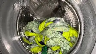 Washing duvet. Speed wash 40