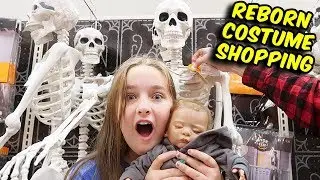 Halloween Shopping for Costumes for Reborn Baby Dolls