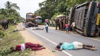 देखिए गुस्से में हाथी कैसे पलट देता है सब कुछ | See The Real Horror Of An Angry Elephant