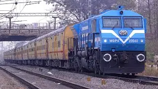 [20-in-1] DIESEL AND ELECTRIC TRAINS OF SWR| FRESHLY POH'eD WDP 4's AT BENGALURU URBAN 😍: PART - 99B