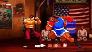 Takuma vs Balrog | MUGEN