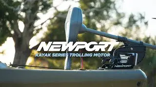 Newport KAYAK SERIES TROLLING MOTOR | Adjustable 24-inch Shaft | Built Specifically for Kayaking