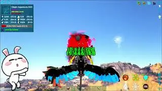 My Prowerful Griffin in Ark Survival Evolved// Primal fear mod😨//#openworld #dinosaur #gaming#roblox