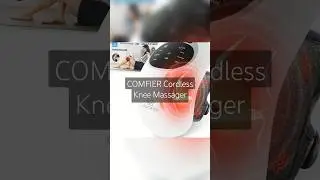 COMFIER Cordless Knee Massager | The Best Portable Knee Pain Relief Device?