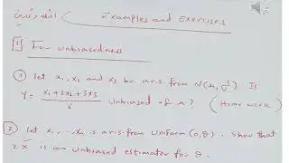 unbiased examples