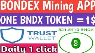 Bondex Origin Mining App 1 BNDX token Price 1$ #akiftechnologyinfo