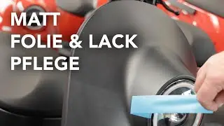 Matt Lack Reiniger & Pflege f&uuml;r Motorrad, Roller, Fahrrad & E-Bike