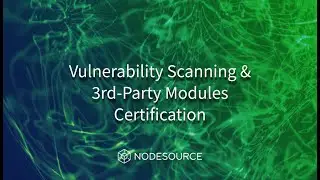 Vulnerability Scanning & 3rd Integrations