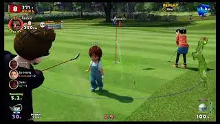 Everybody's Golf Backspin flag hit