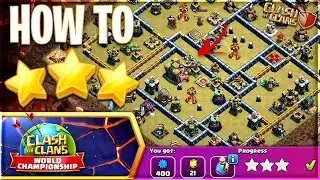 How to 3 Star the Clash Worlds June Qualifier Challenge | Easiest method |