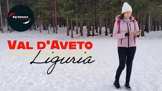 Santo Stefano d'Aveto (Val d'Aveto) con la neve (Genova/Liguria)!