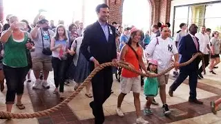 Disney Springs Town Center Opening Moment, First Family & Rope Drop, Walt Disney World