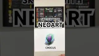 Neoart 6901 by Caran d&rsquo;Ache - Celebrate spring by sketching a crocus flower