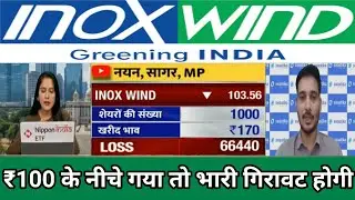Inox wind share latest news | inox wind share q3 results | inox wind share dividend | inox wind ltd 