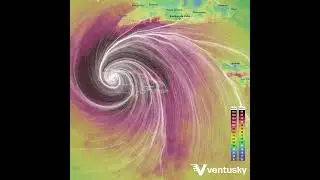 Unique High-Resolution HARMONIE Model Visualization of Hurricane Melissa Over the Caribbean