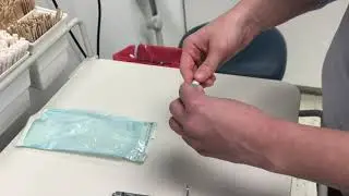 Anesthetic Syringe (assembly and disassembly)