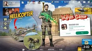 How to Open Raider Six| Raider Six Game Play| New Indian Battle Royale Game| #Raidersix