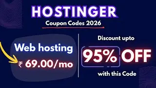 Hostinger Coupon Code 2026 &ndash; Get Up to 95% OFF + Free Domain (Live Proof)