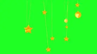 Golden Celebration Jhumar ✨ Green Screen Effect | Full Screen Wedding Decor Overlay