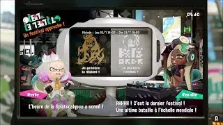 Perle et Coralie pr&eacute;sentent le Final Fest de Splatoon 2