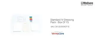 Standard IV Dressing Pack Box Of 15 28132 BOXOF15
