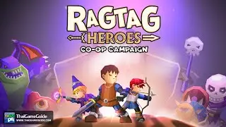 Co-op Roguelike Deckbuilder | Ragtag Heroes Demo : Online Co-op Campaign Full Gameplay No Commentary