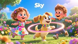 Baby Sky&rsquo;s Magical Hooping Dance 🌟🎀 Fun Dance & Movement Song for Kids | Learn & Play