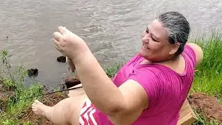 PESCA  MANGAS E  MUITOS LAMBARI .. HOJE DEU BOM