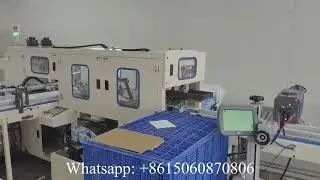 Bottom pulling facial tissue paper packaging machine