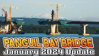 PANGUIL BAY BRIDGE 2024 UPDATE | TUBOD TO TANGUB CITY